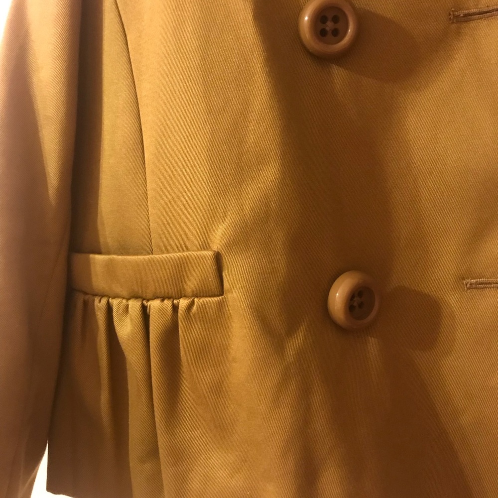 J. Crew cropped swing jacket, olive, 2